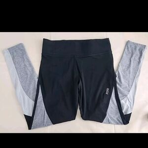 PINK Victoria's Secret Yoga Leggings Tight Heather Black/Gray Size M